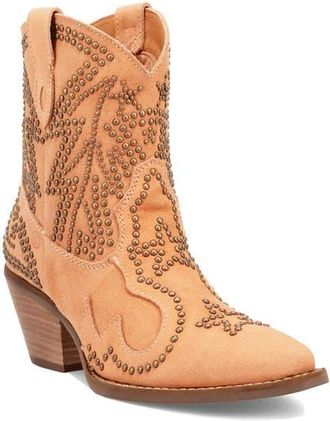 Dingo Seein Stars Western Boot in Peach at Nordstrom, Size 6.5
