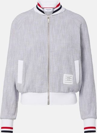 Thom Browne Bomber in misto cotone