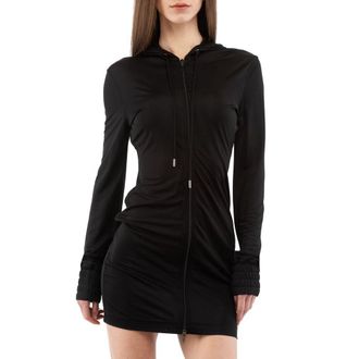Moschino Womens Black Viscose Casual Dress