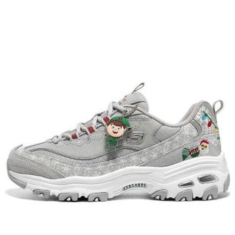 Skechers (WMNS) Skechers DLites 1.0 Christmas Edition - Grey Multicolor 150037-GYMT