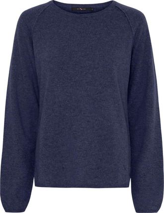 BTF-CPH 50068 Jersey de Cachemira - Knitwear - Mujer - Azul - 2XL