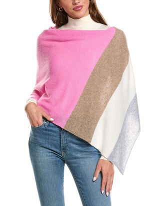 Portolano Cowl Neck Cashmere Poncho