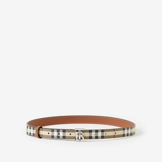 Burberry Check TB Belt