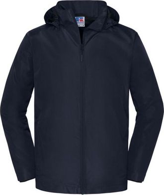 Russell Athletic Collection Mens Essential Weatherproof Shell Jacket (Navy) - Size X-Small
