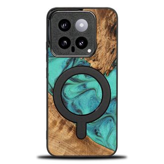 OEM Funda Bewood Unique Para Xiaomi 14 Pro - Turquesa Con Magsafe