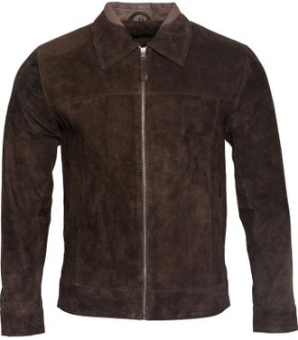 Infinity Leather Retro geit suède bikerjack