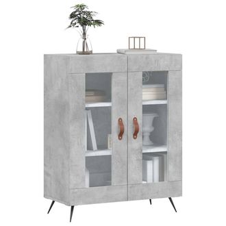 Berkfield Home Sideboard Concrete Grey 69.5x34x90 cm Engineered Wood