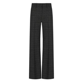 Max Mara Broeken, Dames, Grijs, XS, Wol, Pacca Broek