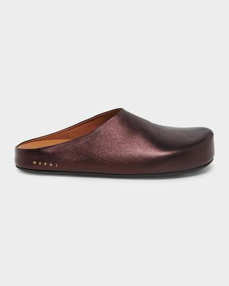 Marni Men & apos;s Fussbett Sabot Clogs