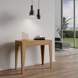 Itamoby Consolle allungabile Isotta Small 90x42 Quercia Natura fino a 198 cm
