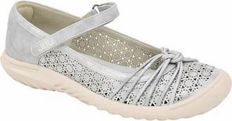 Jambu Womens Ramy Mary Jane Flats In Silver Shimmer