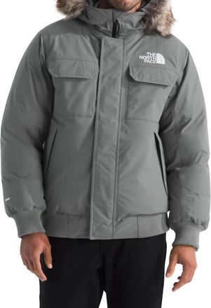The North Face Mcmurdo Bomber Jacket In Smoked Pearl