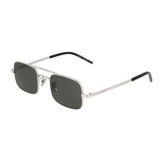 Saint Laurent SL 331 Zonnebril - unisex - Accessoires - Grijs - Maat: 47 MM