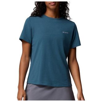 Columbia Sun Trek S/S II Funktionsshirt f&uuml;r Damen | blau