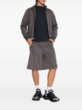 Palm Angels logo shorts - Grey