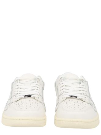 Amiri Smooth Leather Perforated Bovine Leather Sneakers