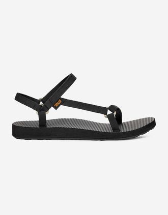 Teva Womens Teva ORIGINAL UNIVERSAL Womens Cross Strap Sandals Slim Black - Size: 3