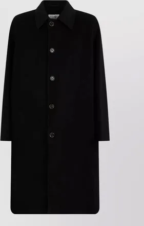 Maison Margiela wool single-breasted coat