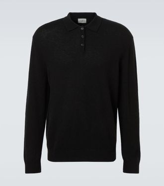 Le Kasha Crete cashmere polo sweater