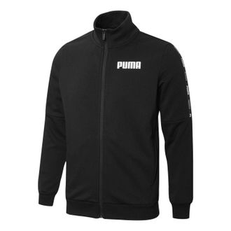 Puma Tape French Terry Full-zip Sweatshirt Black 671981-01