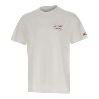 MC2 Saint Barth Portofino Dazi Amari - Heren - T-shirts - Wit - S - Katoen - Tops