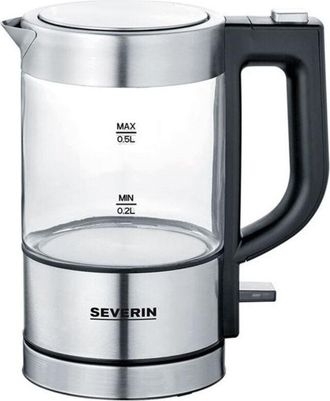 Severin Wk 3472 Tetera El&eacute;ctrica 0,5 L 1100 W Plata - Severin