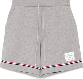 Thom Browne Shorts a mezza coscia - Grigio