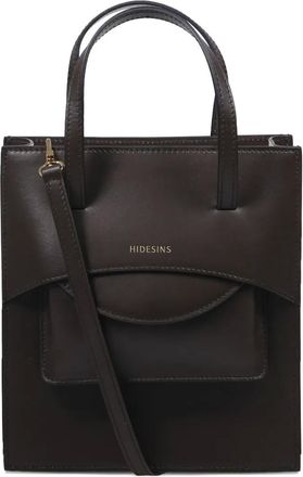 Hidesins Borsa tote Flap J - Marrone