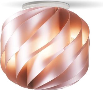 Linea Zero Linea Zero - Plaf&oacute;n De Metal Rosa Cm. 25x24h