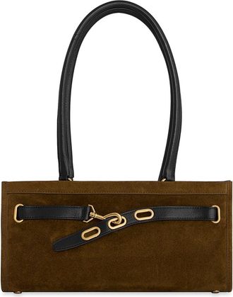 Rebecca Minkoff Crosby Leather Shoulder Bag in Vintage/black at Nordstrom