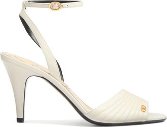 Valentino Garavani 85mm Ladycrush sandalen - Wit