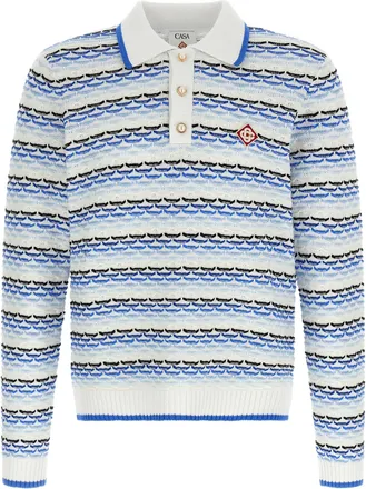 Casablanca Cotton Polo Mens Shirt