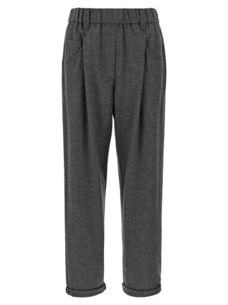 Brunello Cucinelli Grey Wool Pants