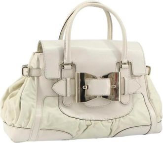 Gucci Pre-owned Handbags, female, White, Size: ONE SIZE Pre-owned Handbag
