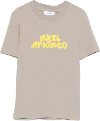 Axel Arigato Bubble Logo-print T-shirt