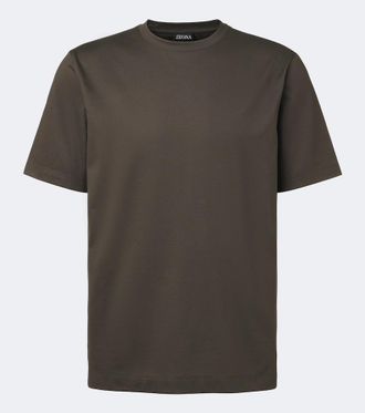 Ermenegildo Zegna Camiseta de jersey de algod&oacute;n