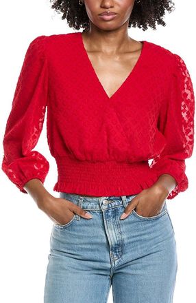 Shelli Segal Laundry By Shelli Segal Balloon Sleeve Blouse