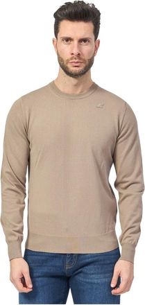 K-Way Uomo, Maglie, Beige, M, new