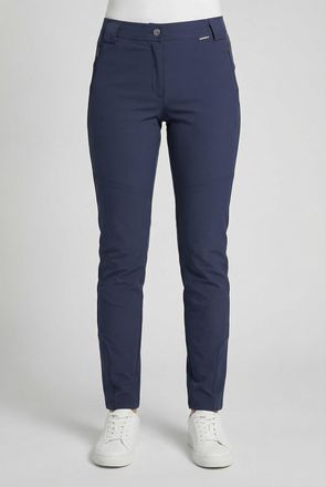 Icepeak Softshellhose ICEPEAK DORAL, Damen, Gr. 48, N-Gr, dunkelblau, Obermaterial: 96% Polyester, 4% Elasthan, Hosen Softshellhose, sportlicher Stil, f&uuml;r vie