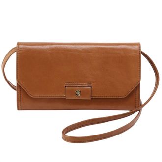 Hobo Romy Crossbody Wallet In Truffle