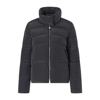 Pinko Mirco Caban - Dames - Winterjassen - Zwart - S - Polyester - Jassen