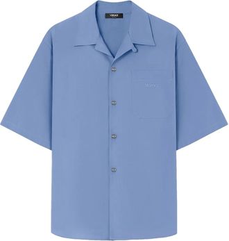 Versace Punk Cameo overhemd - Blauw