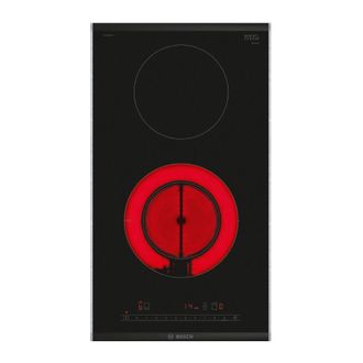 Bosch Domin&oacute; De Vitrocer&aacute;mica 30cm Negro - Pkf375fp2e - Bosch