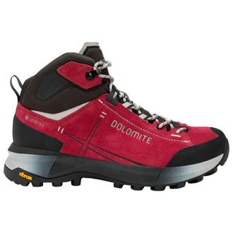 Dolomite Shoe Vernale Hike Mid GTX Wanderschuhe f&uuml;r Damen | schwarz/rot