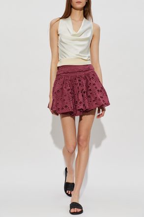 AllSaints Skort Dotty, Womens, Burgundy
