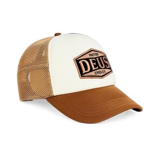 Deus Gorra Josel Trucker - Accessories - Hombre - Marr&oacute;n - ONE SIZE