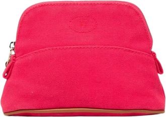 Herm&egrave;s Pre-owned Mini Mini Bolide - Dames - Vintage Accessoires - Roze - ONE Size - Leer - Vintage