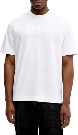 HUGO BOSS C-Tames T-Shirt - Heren - T-shirts - Wit - M - Katoen - Tops