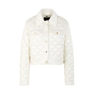 Marc Cain Gewatteerd jack - Dames - Jassen - Wit - Maat: L Polyamide