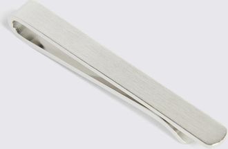 Moss Brushed Silver Tie Bar